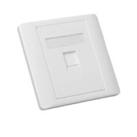 AICO 1 Port Face Plate WITH JACK