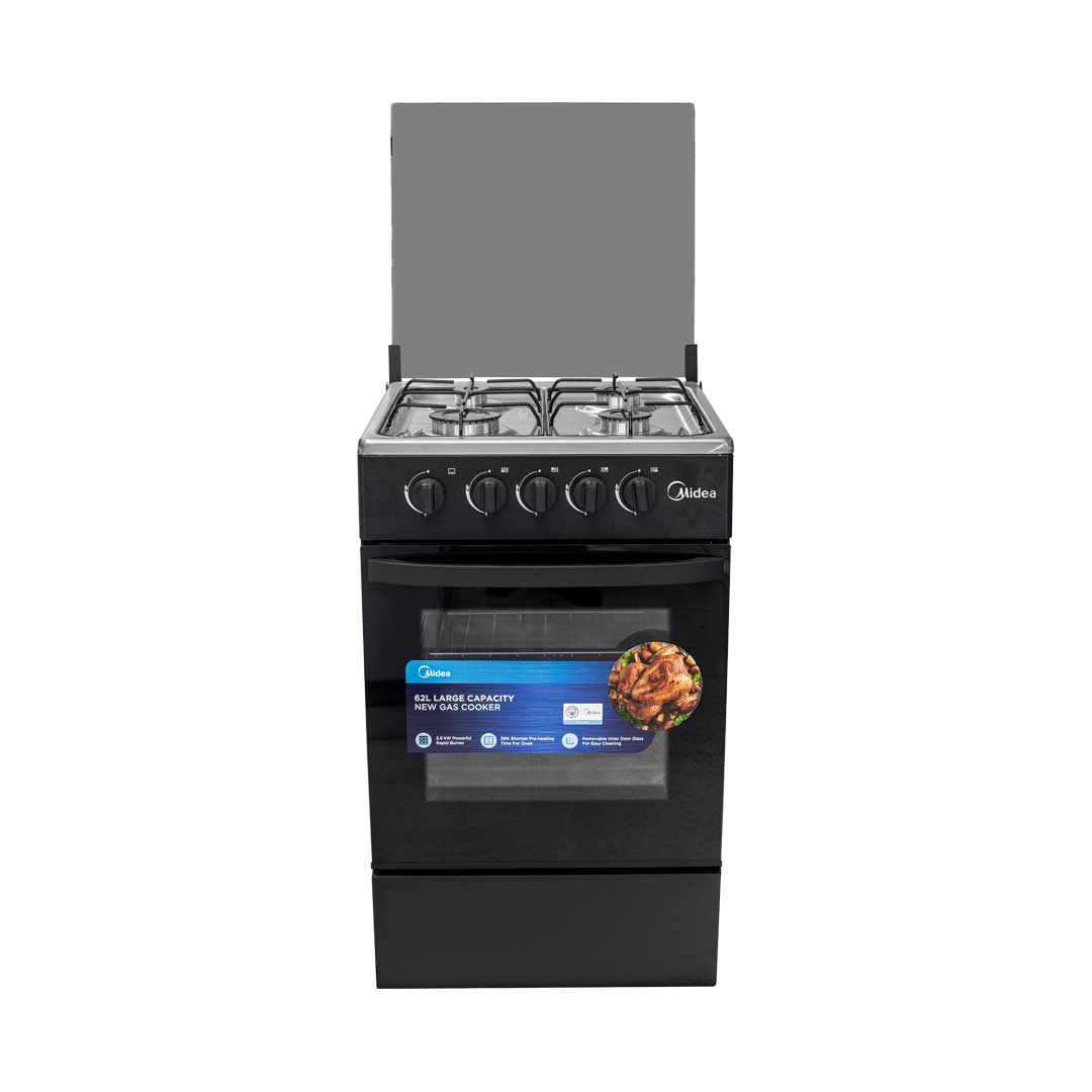 Midea 4 Burner Gas Cooker SP5055T082-BG