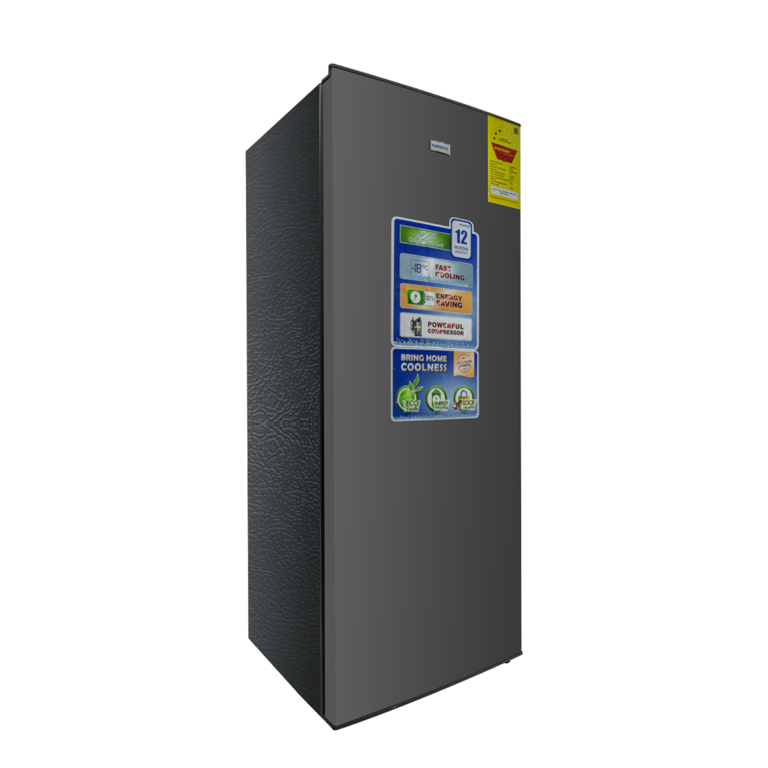 Nasco 166L Standing Freezer NASD1-200SK