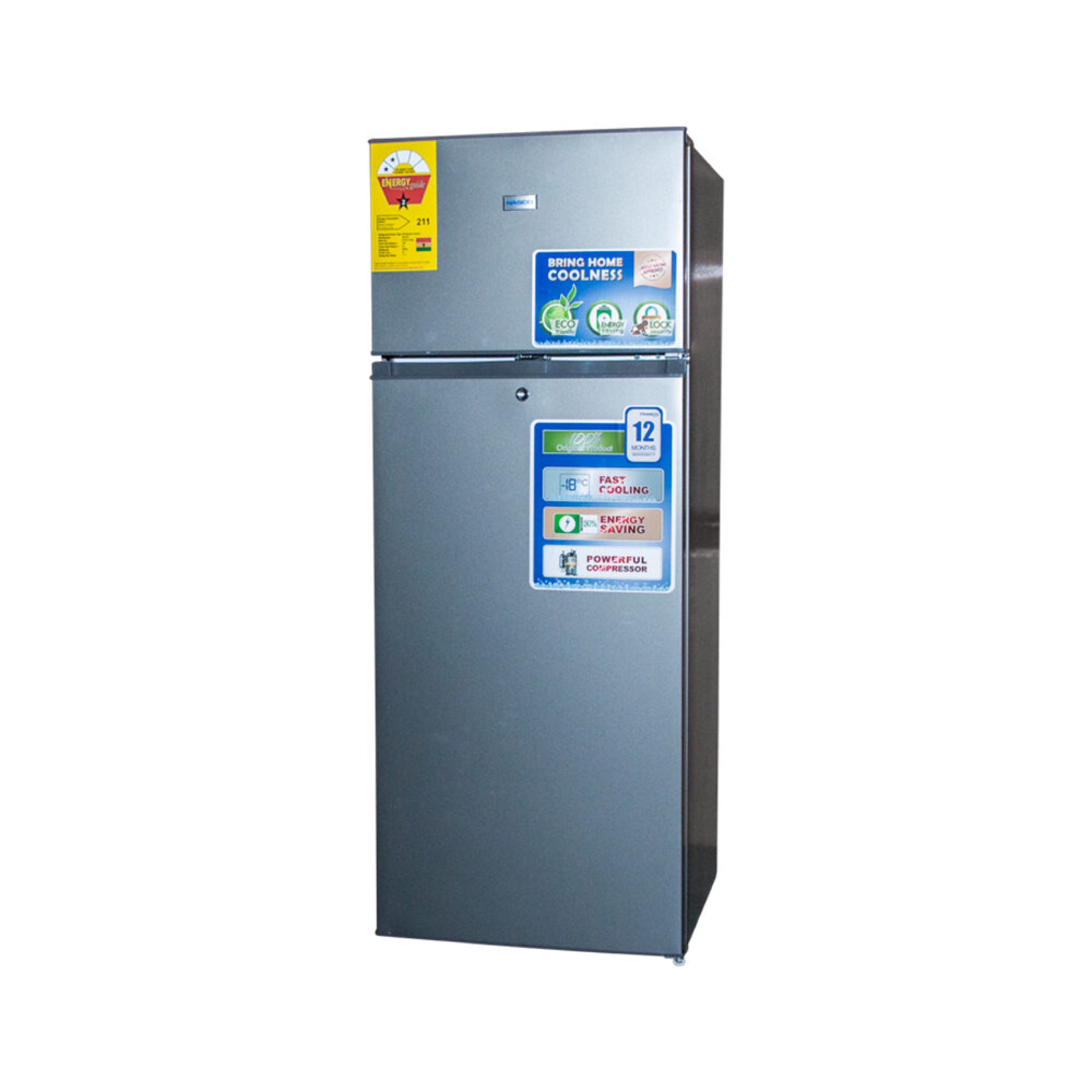 Nasco 204L Top Mount Refrigerator NASF2-28S