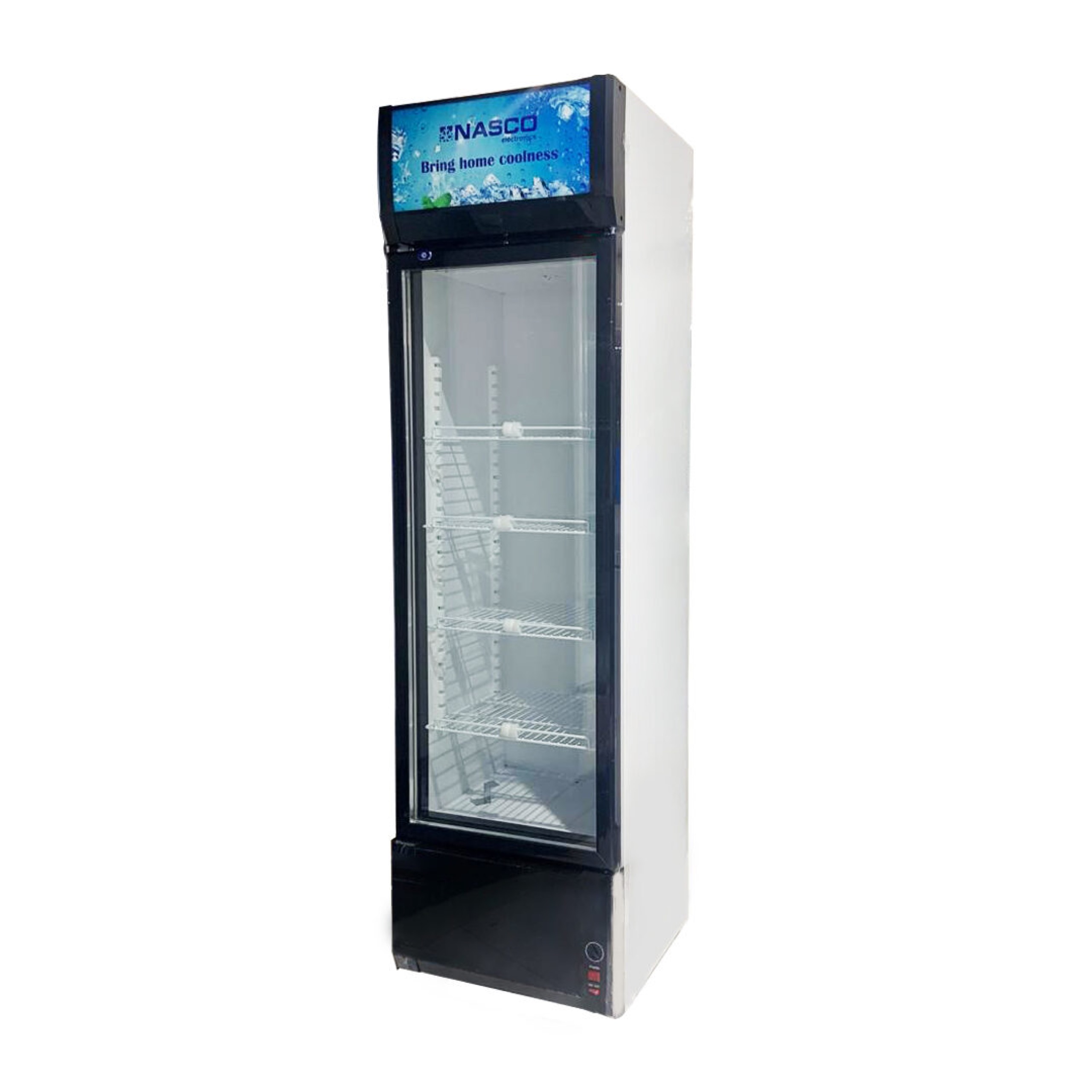 Nasco 298L Display Fridge NAS-FL360-1DR