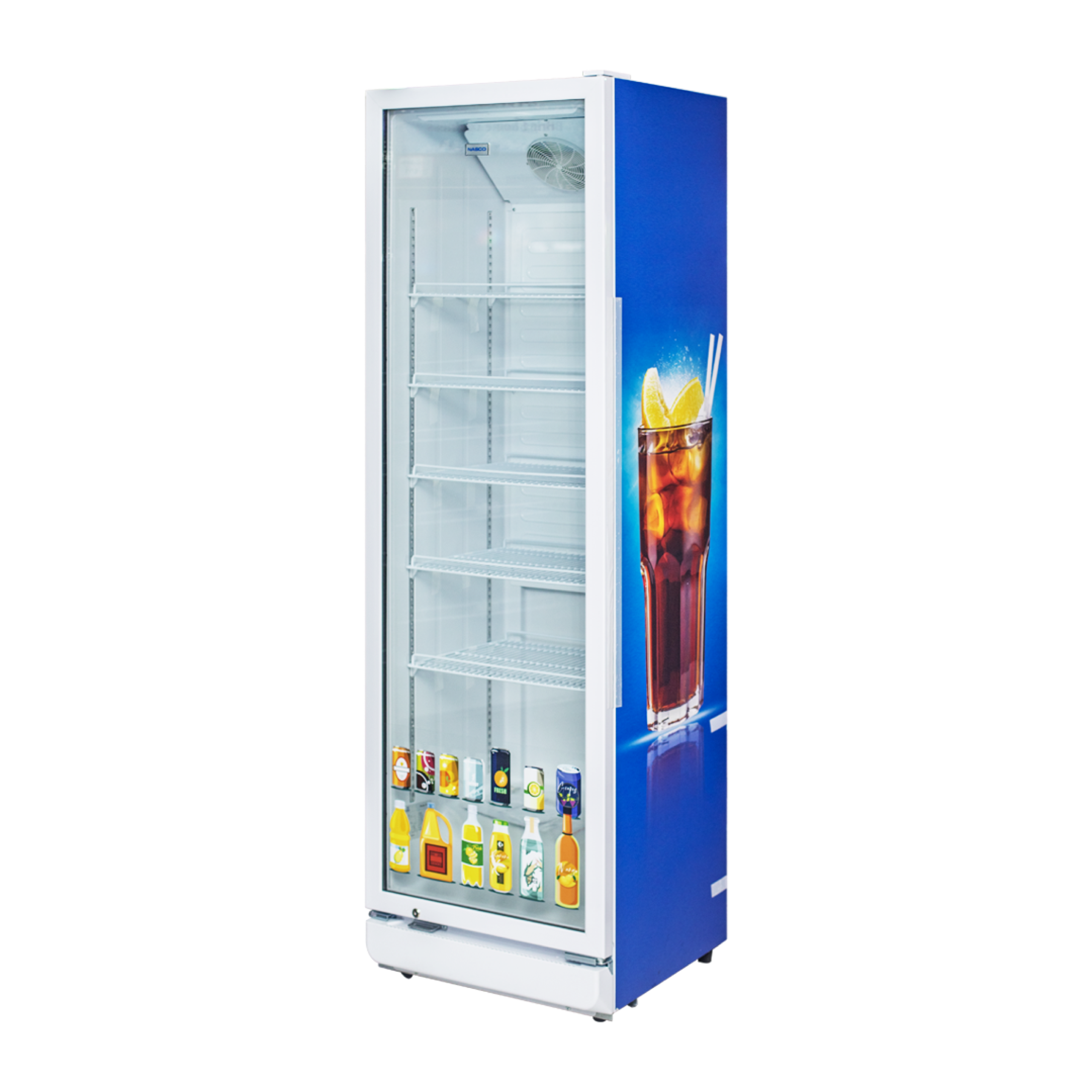 Nasco 350L Display Fridge NAS-375DFG