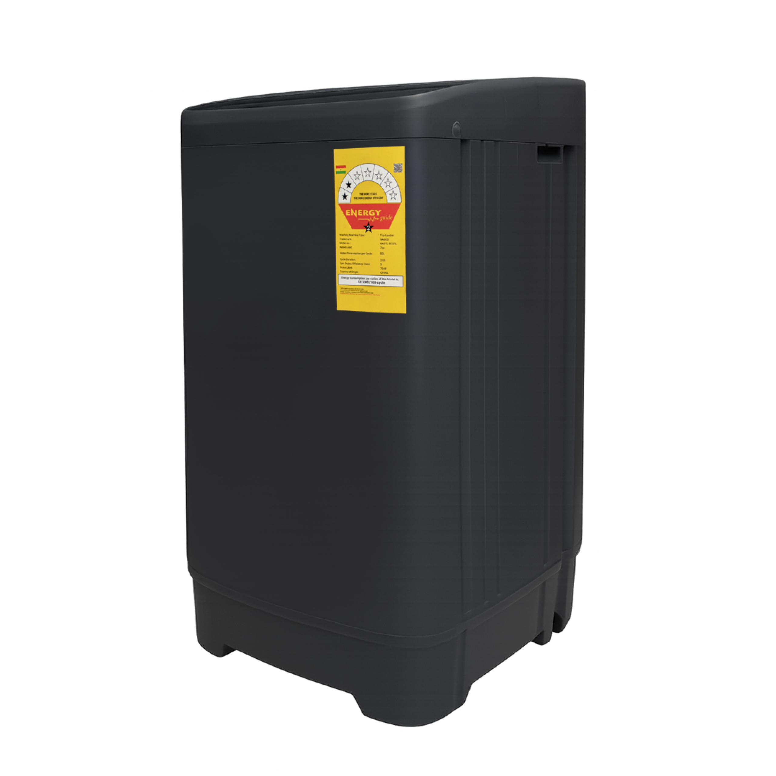 Nasco 8KG Top Load Washing Machine NASTL-B80