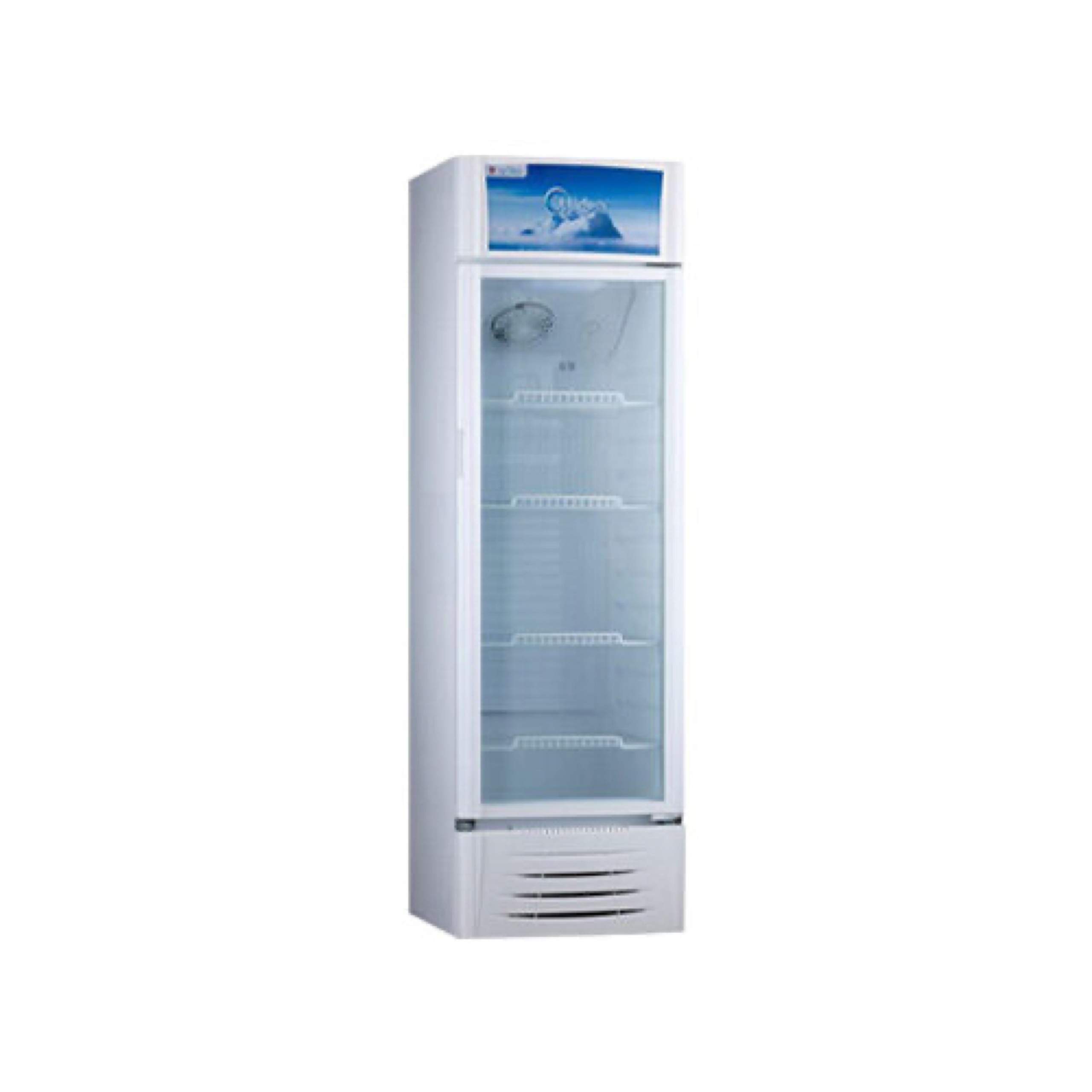 Midea 211L Single Door Display Fridge MDRZ302FZG21